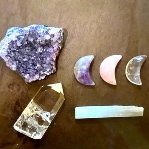 Spiritual bundle| amethyst crystal bundle